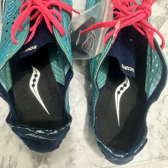 Saucony Women Endorphin LD4 Running Track Distance Racing Spike Shoes, Size 10 - Picture 9 of 11